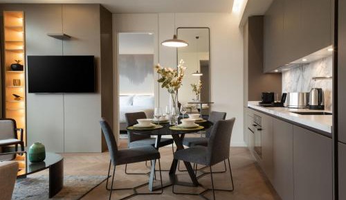 Two Bedroom Larger Apartment with Balcony and City View