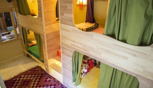 Capsule Bed in 4-Bed Mixed Dormitory Room