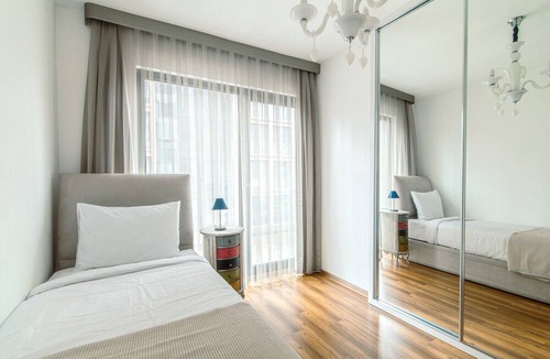 Kagithane Apartment | Modern Flat near Sapphire Shopping Mall