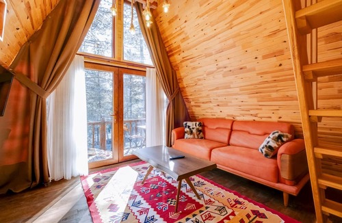 Tosya House | Bungalow with Balcony in Nature Near Dipsiz Lake