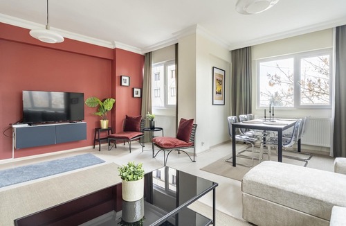 Bostanci Apartment | Missafir Modern Flat with Balcony on Bagdat Street