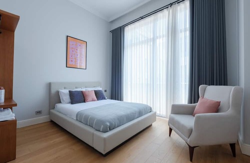 Talimhane Apartment | Perfect 3-bedroom duplex apartment with AC in delightful İstanbul