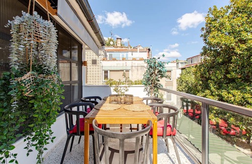 Etiler Apartment | Modern Couples Attic apt w/terrace near coffeeshop