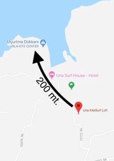 Gulbahce Mahallesi Apartment | Urla Surf House Dublex Rooftop Terrace Two Bedrooms