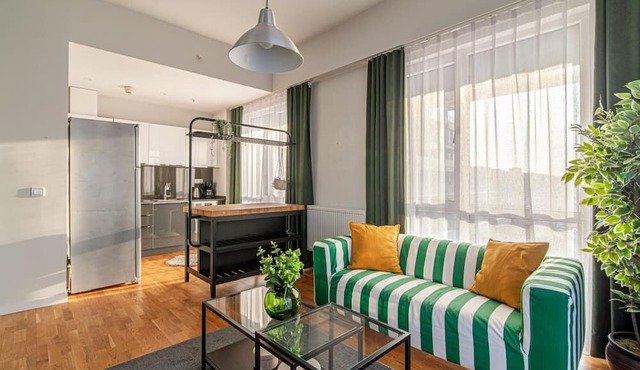 Modern Istanbul Flat, 10 Min to Airport Metro in Istanbul
