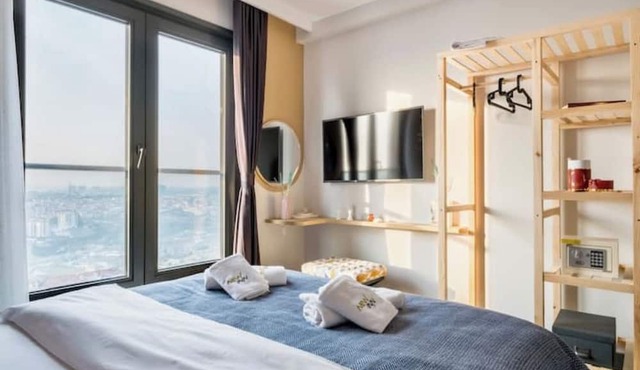 Zen - 1BD Apt w/ City Views & Balcony in Istanbul