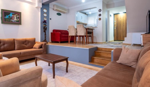 Duplex Villa w Sea View Terrace in Kusadasi