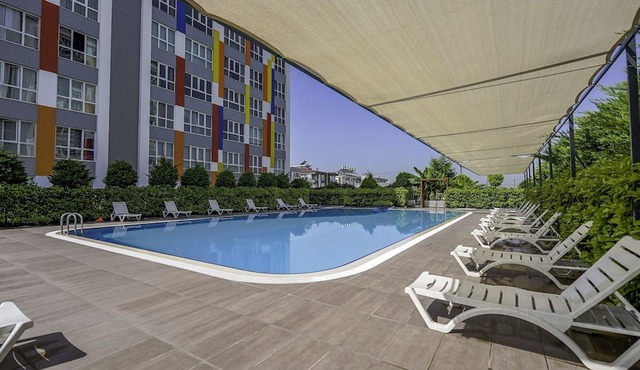 Residence w Shared Pool 3 min to Mall of Antalya in Antalya