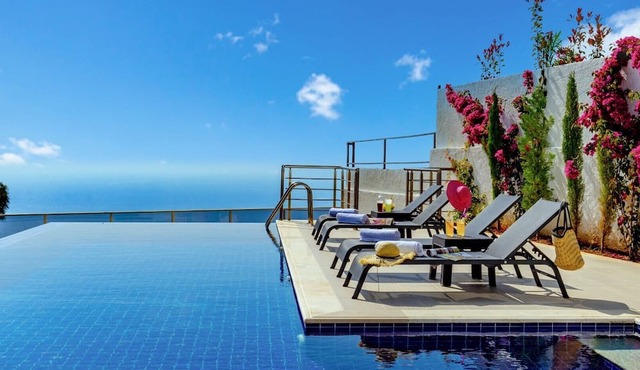 You can enjoy both the sea and nature in our luxury villa with unique sea view. in Mugla