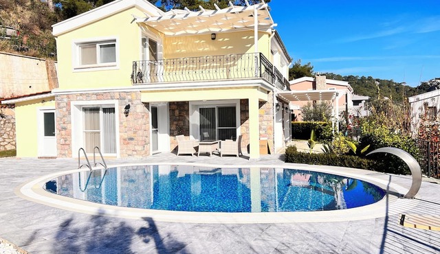 Stone house, private pool, seclusion, privacy, spectacular views in Marmaris/Mugla