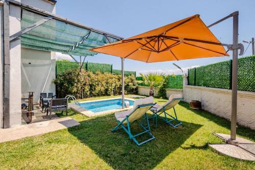 1 Deluxe Villa Istmal Havuz, Ate ukuru